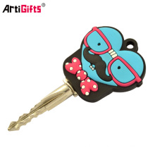 Pvc factory maker key cover,Promotion soft pvc cute key caps